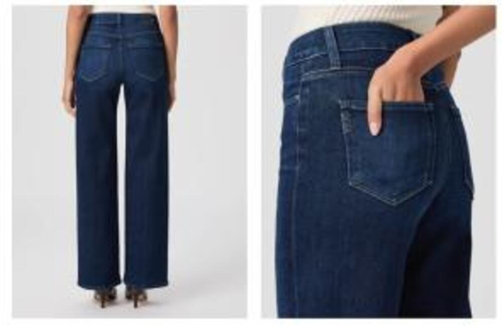 PAIGE Anessa 31 Inch Wide Leg Jean size 27